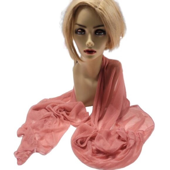 Light Purple Coral Scarf -  NEW - Picture 2 of 7